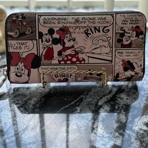 Kate Spade Pink Cartoon Print Wallet